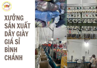 Xưởng Sản Xuất Dây Giày Giá Sỉ Bình Chánh