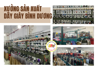 Xưởng Sản Xuất Dây Giày Bình Dương